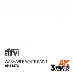 AK11372 WASHABLE WHITE...