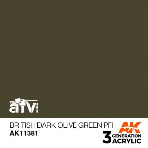 AK11381 BRITISH DARK OLIVE...
