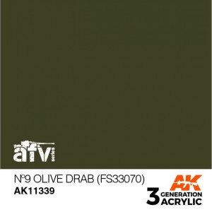 AK11339 Nº9 OLIVE DRAB (FS...