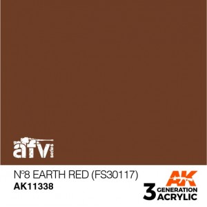 AK11338 Nº8 EARTH RED (FS...