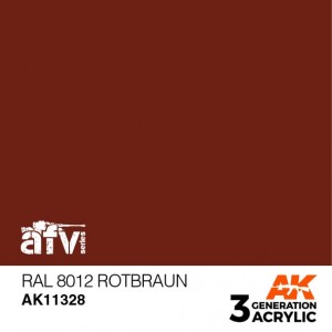 AK11328 RAL 8012 ROTBRAUN AFV