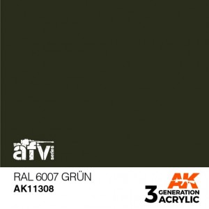 AK11308 RAL 6007 GRÜN AFV