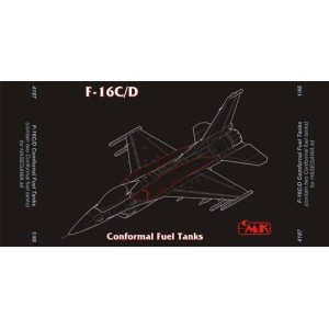 F-16 Conformal Fuel Tanks 1/48